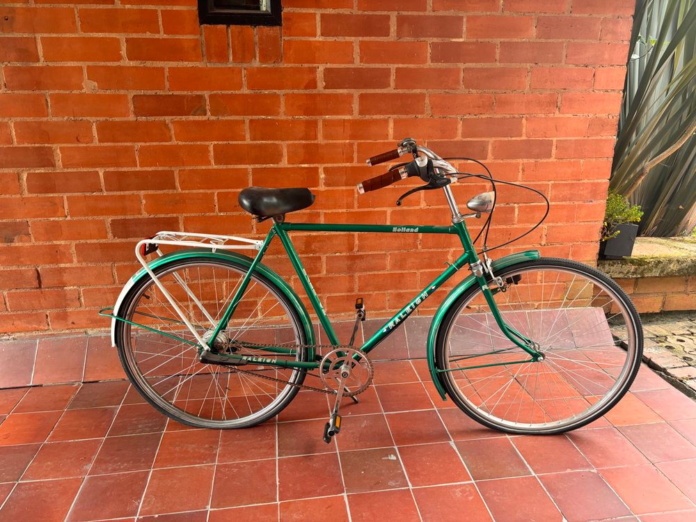 My old green Raleigh Holland bike. 