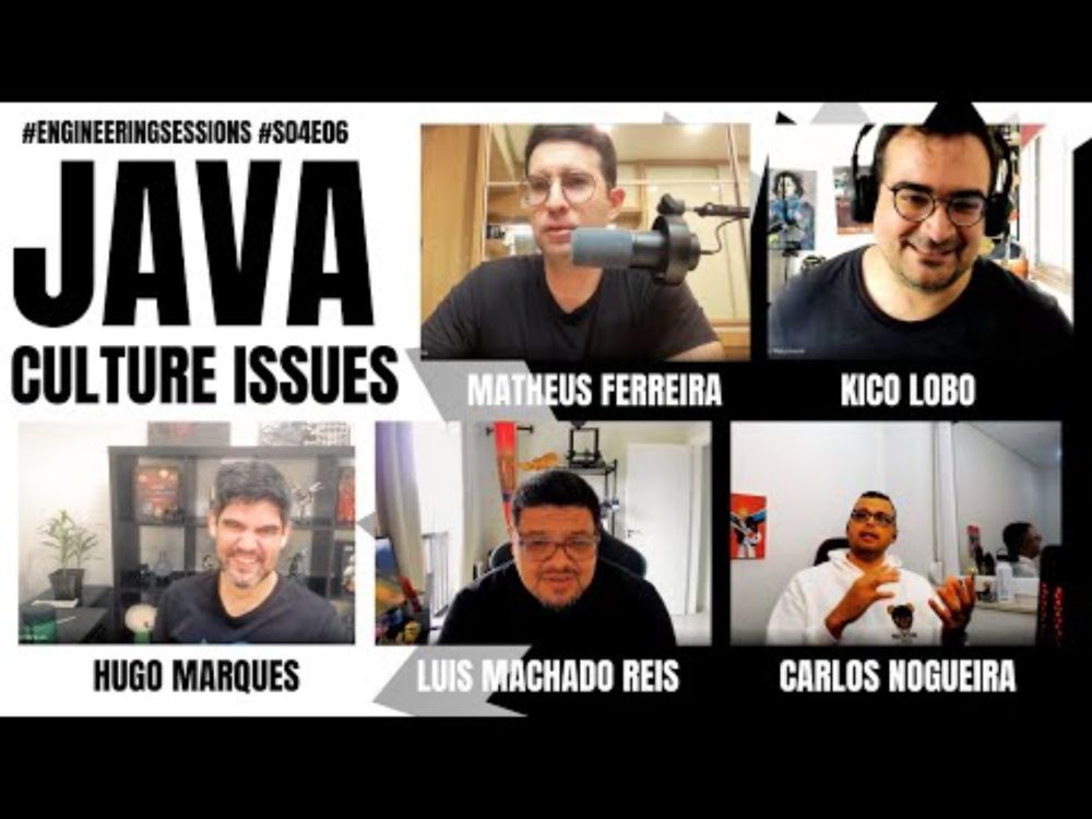 [PT-BR] JAVA: Culture Issues #engineeringsessions #season4 #ep6