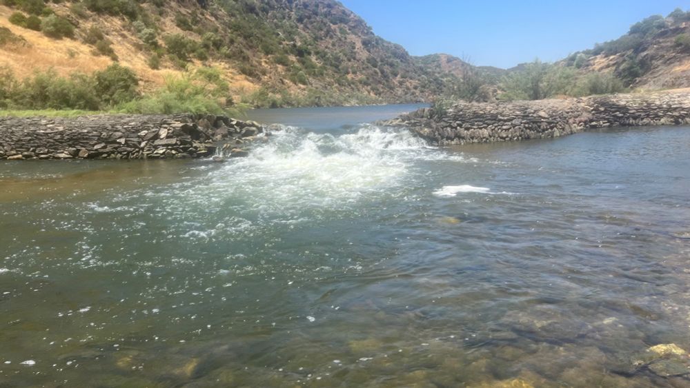 Guadiana river at Canais, Mértola
