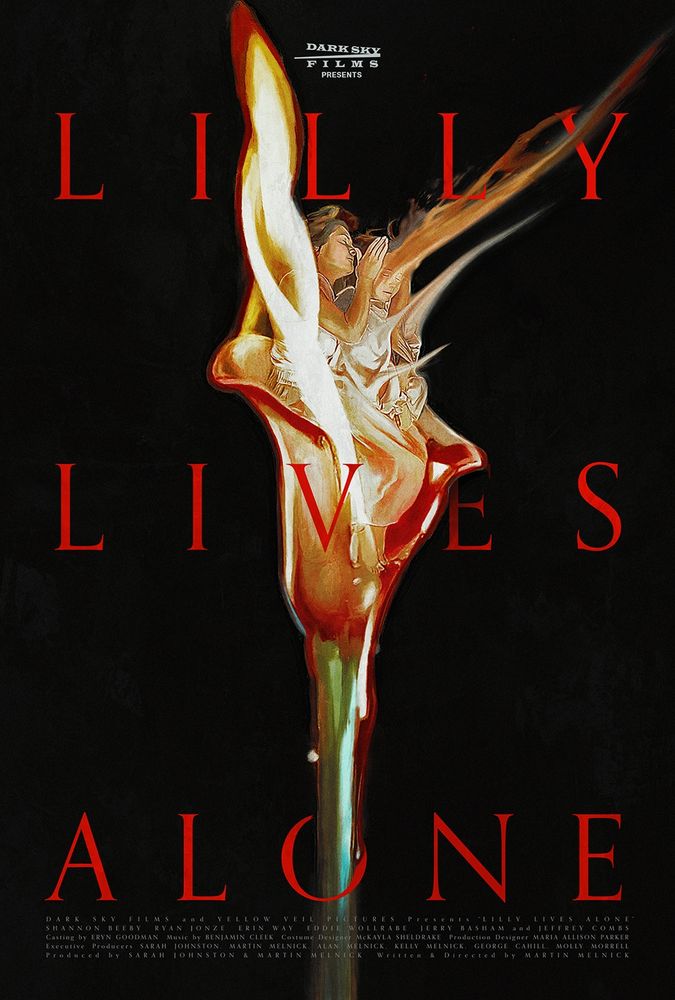 movie poster for Lilly Lives Alone by Martin Melnick.
