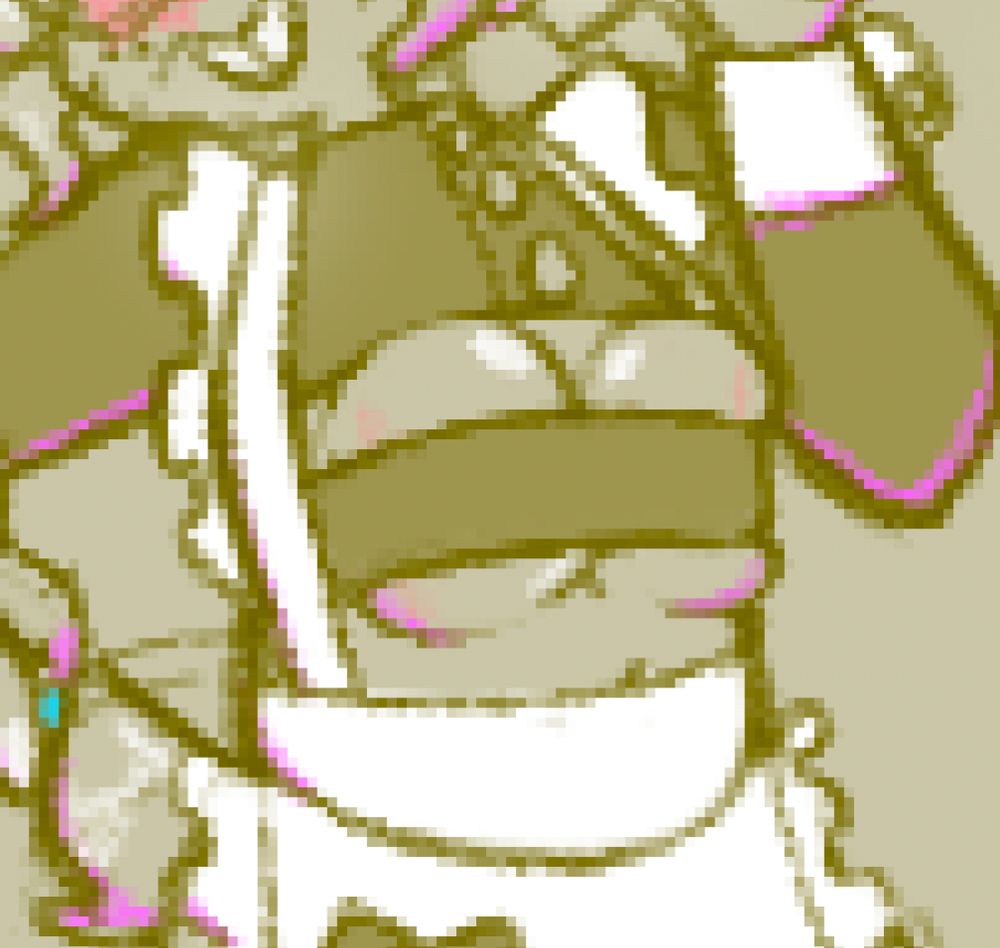 a close-up of wendy's boobs, bound tightly in a skimpy maid outfit. 