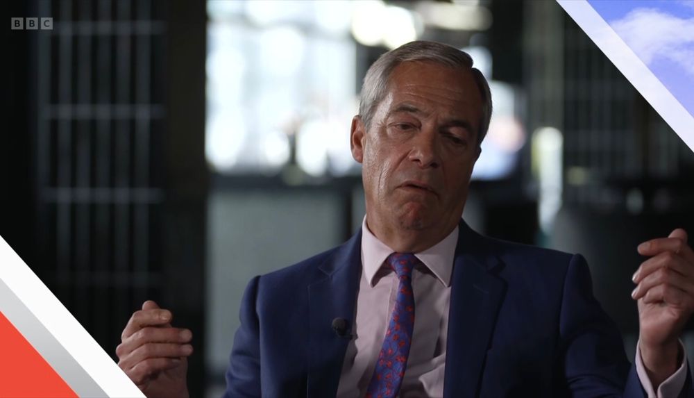 Nigel Farage on TV show