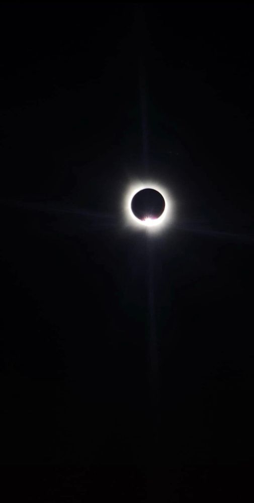 Totality of solar eclipse from Cabot, Arkansas
