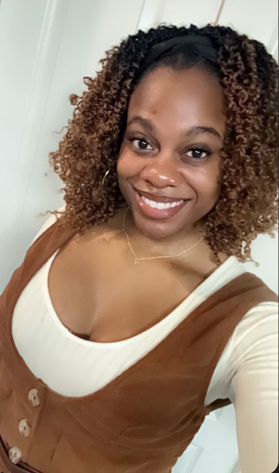 Selfie of K'Andra smiling