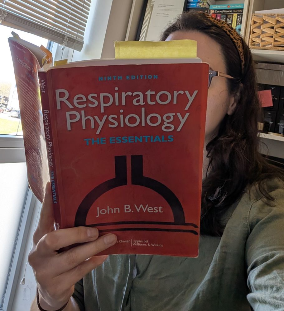 It's me reading the book