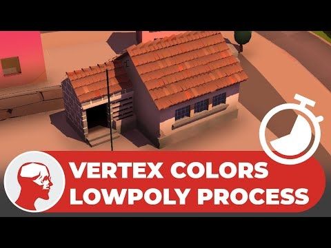 Vertex Color process - Timelapse