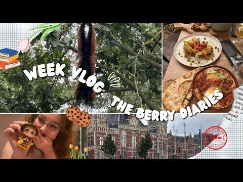 My First Ever Vlog🍓☕A week of Blind Boxes, Food & Adventures