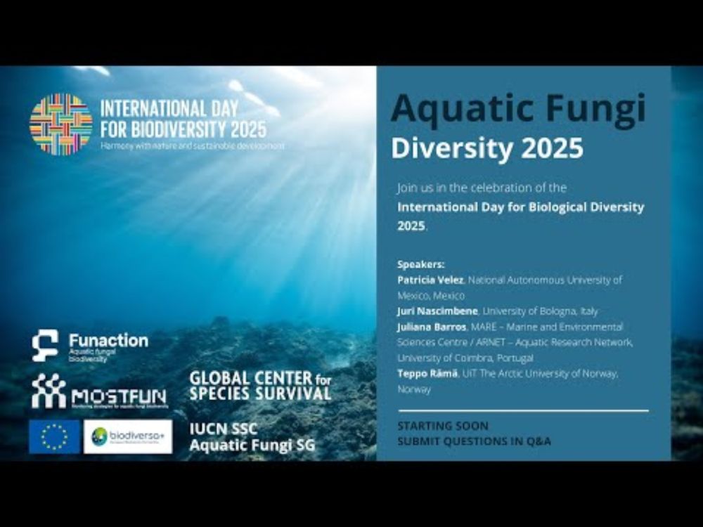 Aquatic Fungi Diversity 2025