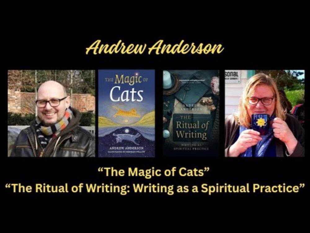 Fika with Vicky - Andrew Anderson - “The Magic of Cats” & “The Ritual of Writing” - Episode 109