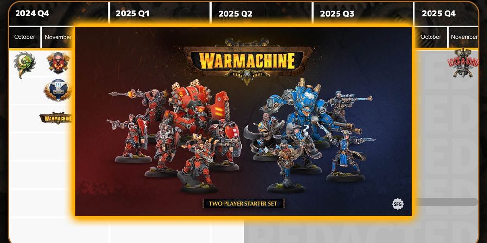 Steamforged Games: Warmachine Roadmap & Two Player Starter Set Pre-Orders