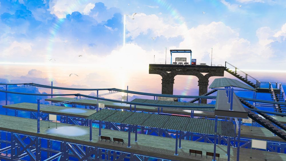 旅に出かけない？浅葱空の彼方まで by ネフレン #VRChat