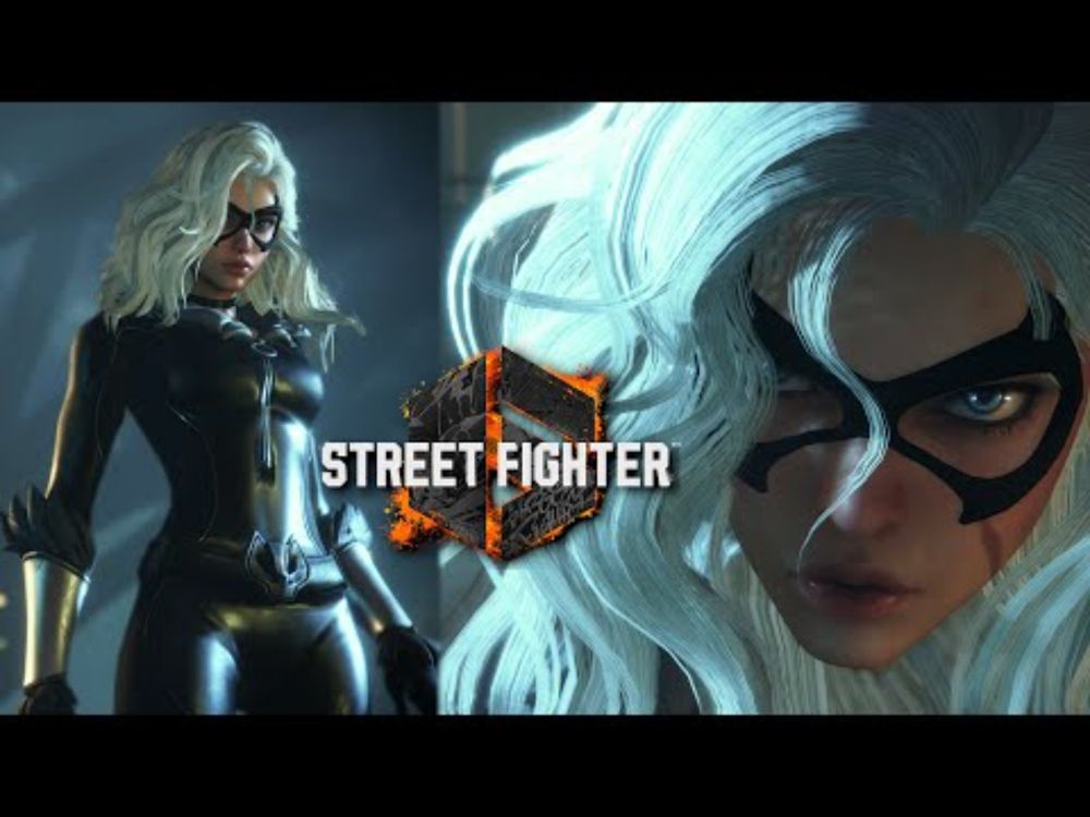 Fortnite Black Cat Cammy | Street Fighter 6