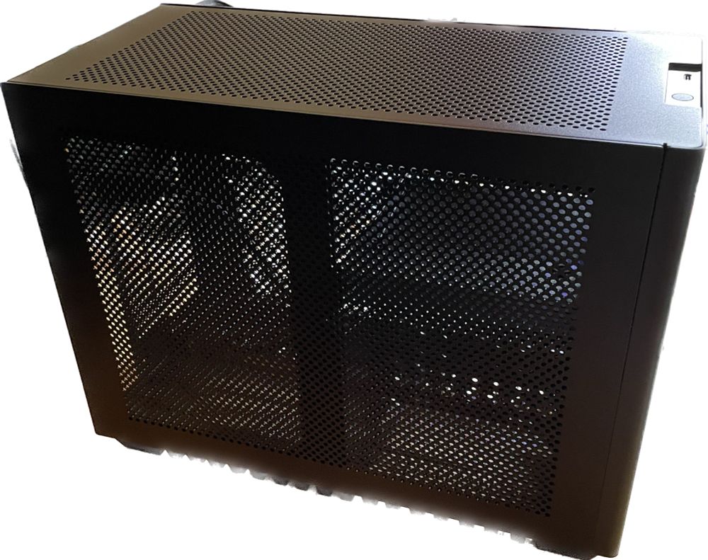 Empty small form factor pc case