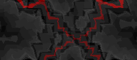 one of the unused battle backgrounds in mother 3, presumably related to masked man