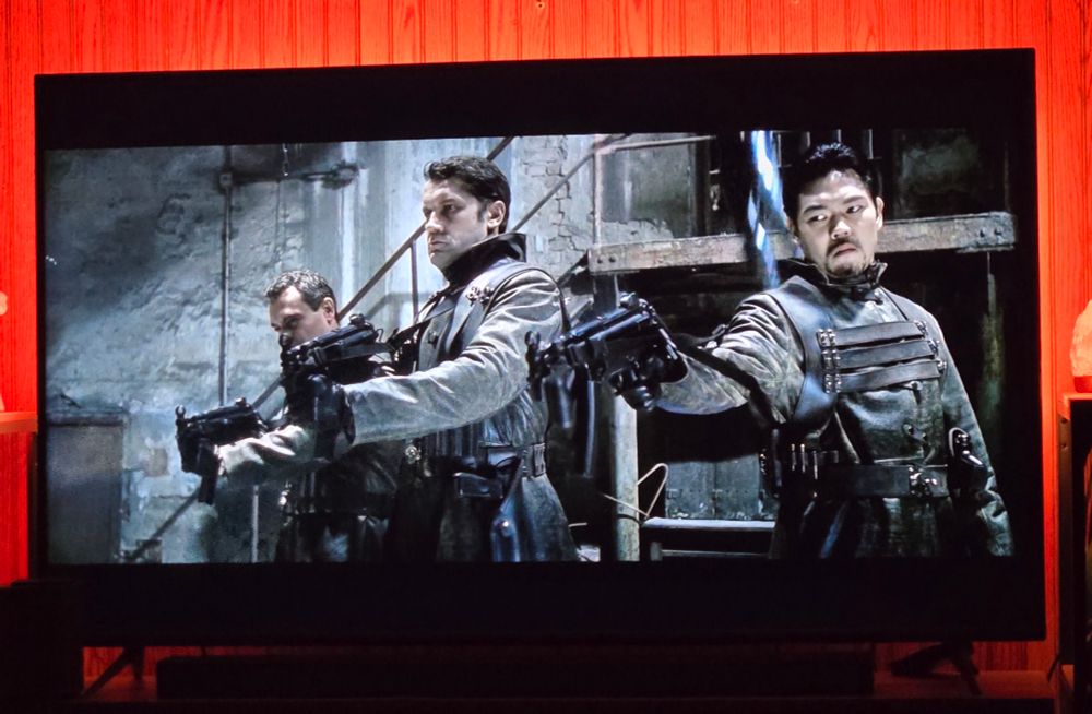 Minions in Trench coats spay and praying like in any good Japanese movie