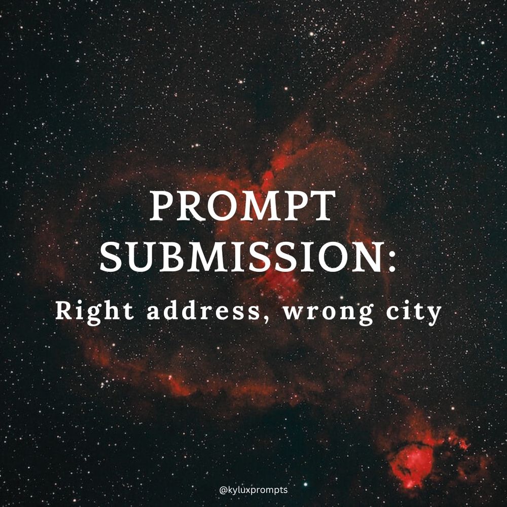 Right address, wrong city