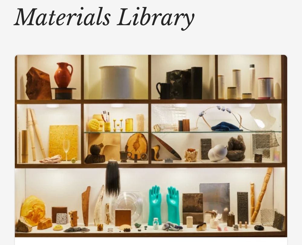 Materials library 