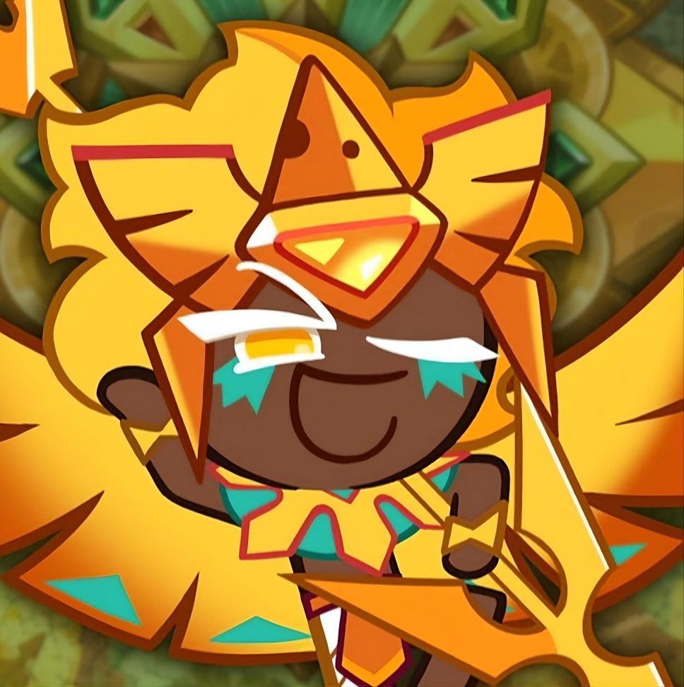 Golden cheese cookie rapping