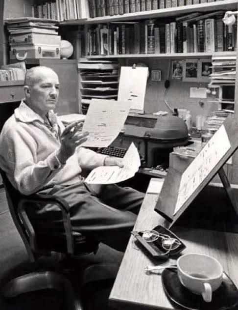Happy birthday, Robert A. Heinlein, born 7 July 1907

5 Rules For Writers
1 You must write.
2 You must finish what you write.
3 You must refrain from rewriting, except to editorial order.
4 You must put the work on the market.
5 You must keep the work on the market until it is sold.

#Readers #Books
