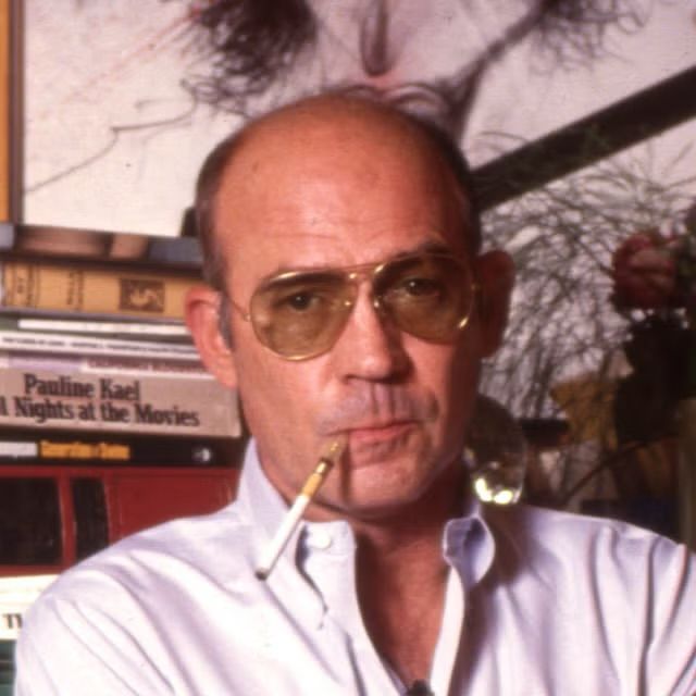 Happy birthday, Hunter S. Thompson, born 18 July 1937

‘Until the dark thumb of fate presses me to the dust and says, ‘you are nothing’, I will be a writer.’
—Hunter S. Thompson.

#Readers #BlueSkyBooks #Books #WritersOfBlueSky #SkyWriting #BlueskyLit #WritingCommunity