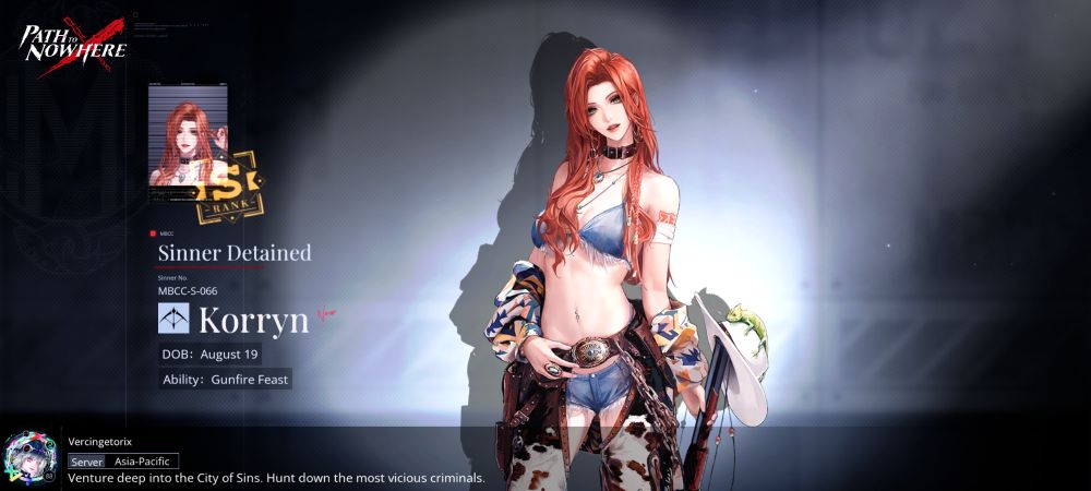 Korryn Path to Nowhere secured