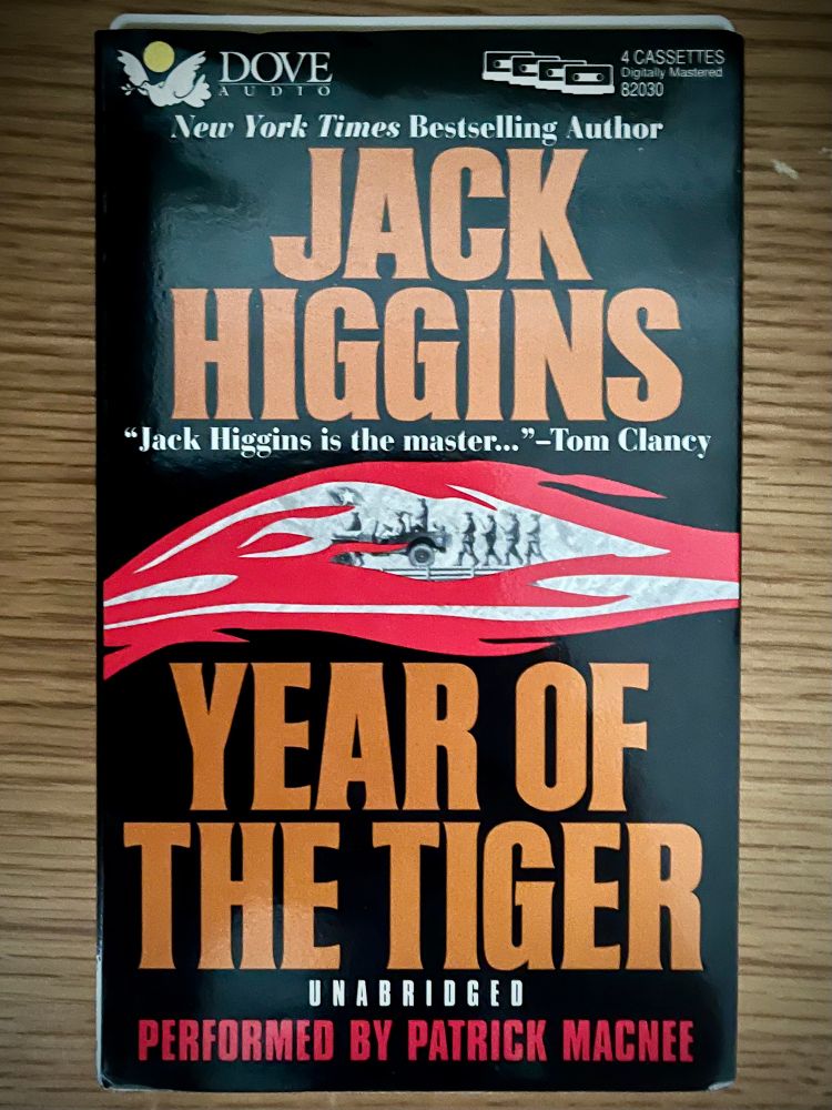 jack higgins year of the tiger audiobook