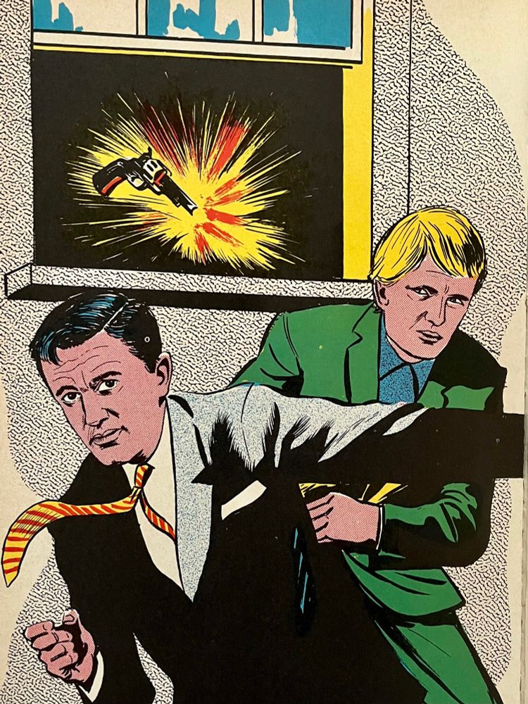 illustration from the Man from Uncle annual.