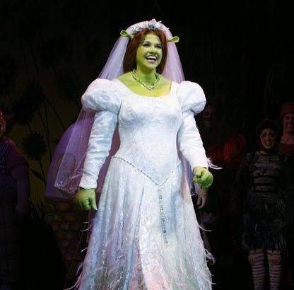 Sutton Foster as Princess Fiona in Shrek The Musical