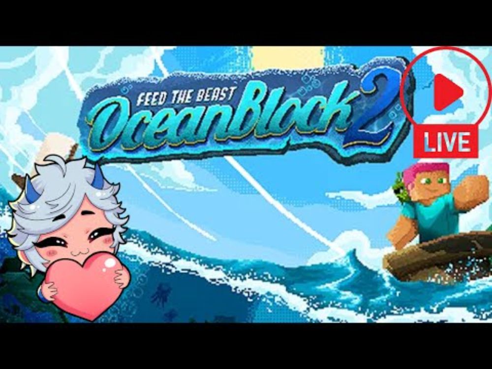 [264/400] - Começando um modpack HQM - OceanBlock 2 - 01