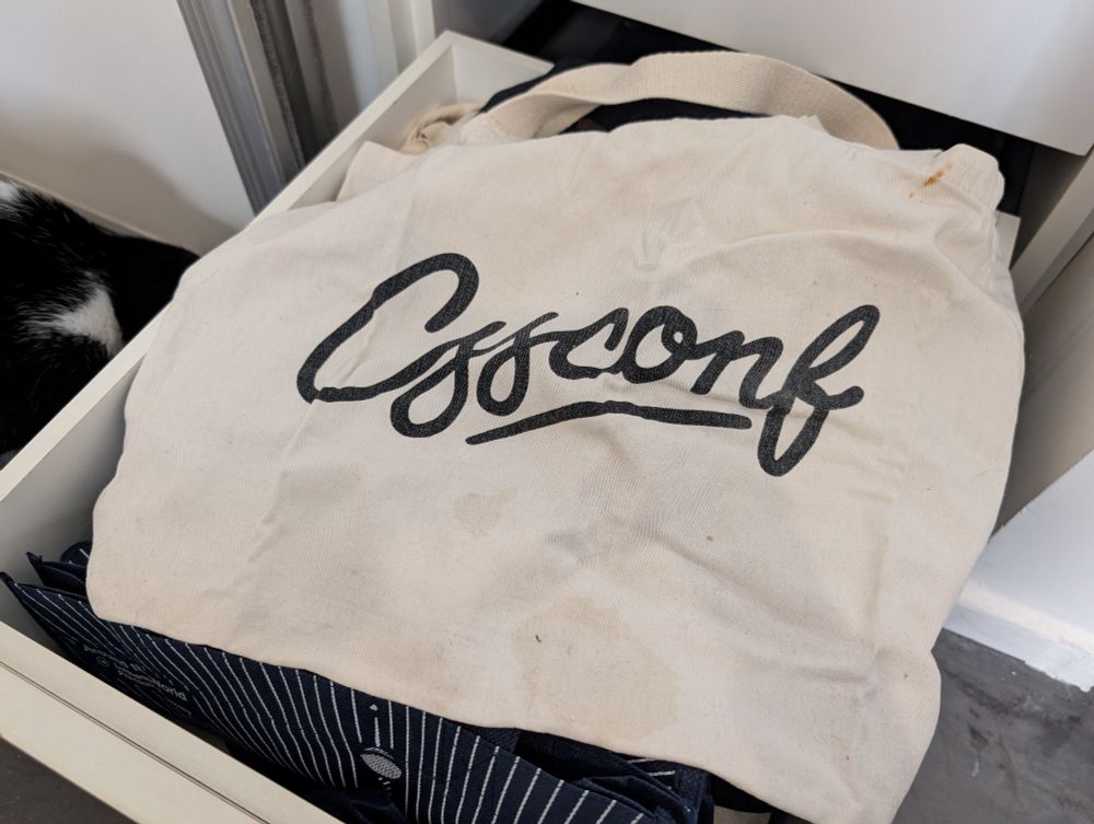 Cssconf tote bag