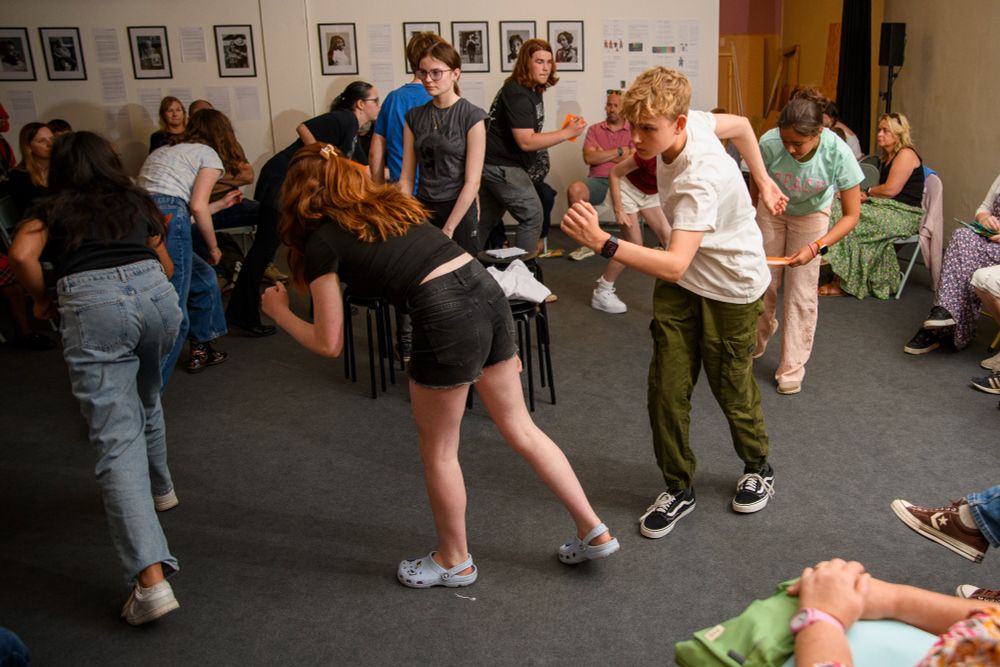 Scene from the play Registration
