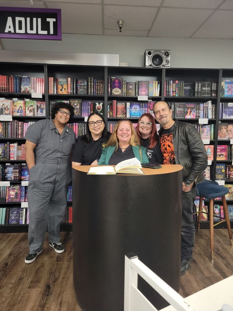 Another picture of Patty and the staff