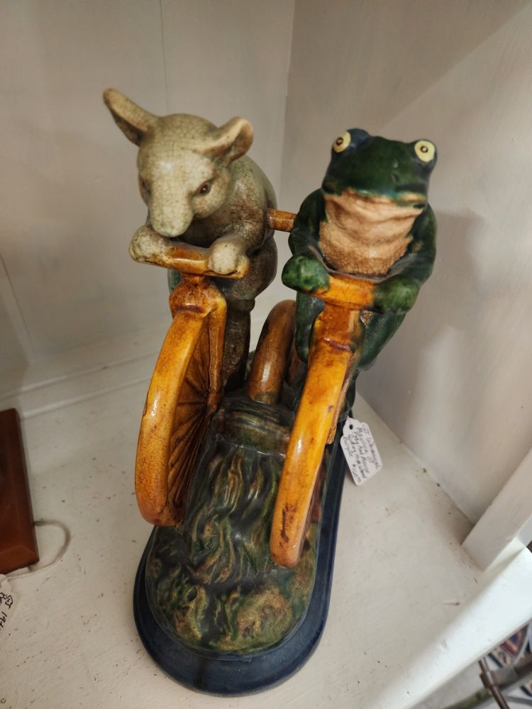 A porcelain figurine in the archival holdings in Onteora, NY.