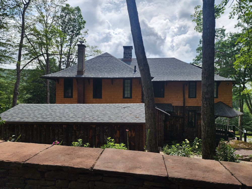 The summer residence of Mark Twain in Onteora, NY.