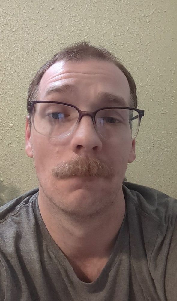 Weird guy with a stache