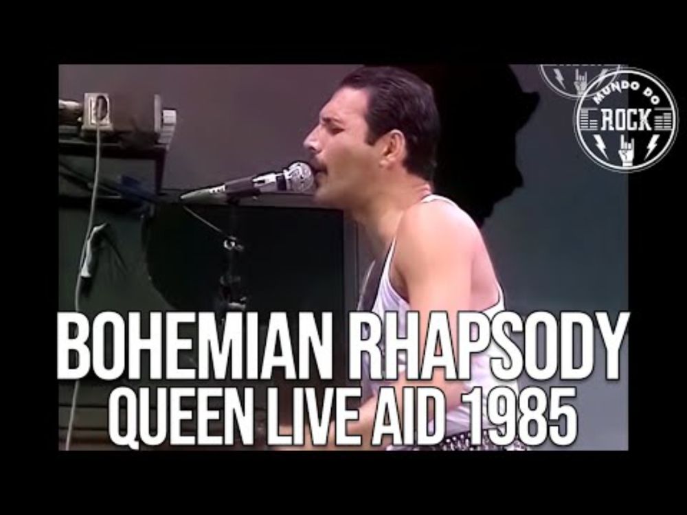 Queen - Bohemian Rhapsody (Live AID 1985) (Full HD)