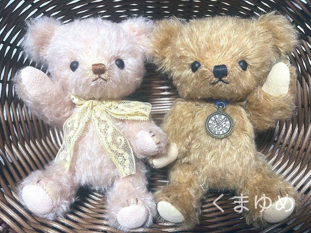 テディベア
ぬいぐるみ
ハンドメイド