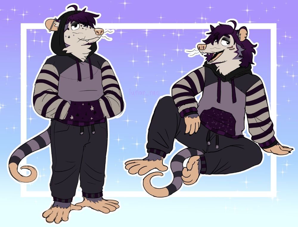thanks for the big ko-fi buy! upgraded with color and extra pose for such a kind amount! 