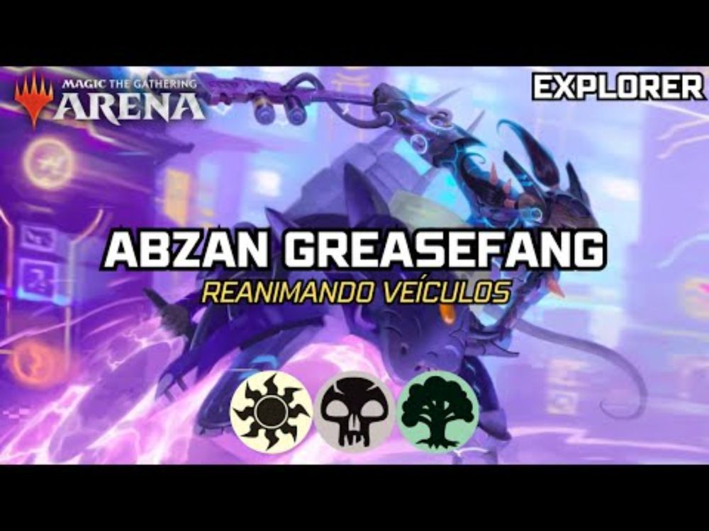 ABZAN GREASEFANG - Explorer - MTG Arena