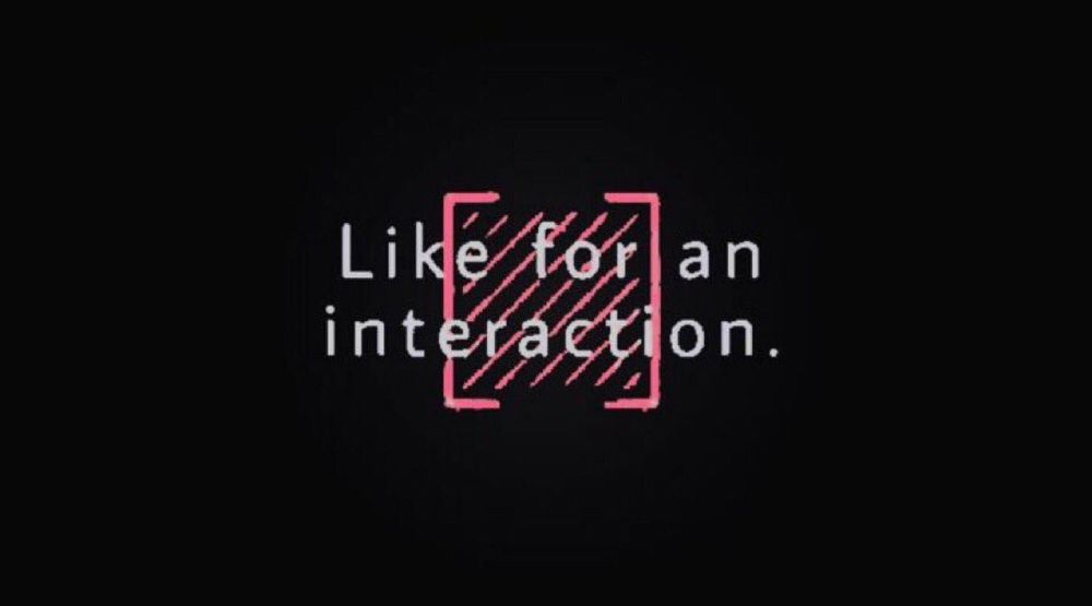 Like for an interaction