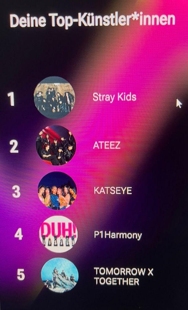 Deine Top Künstler:innen. Platz 1: Stray Kids