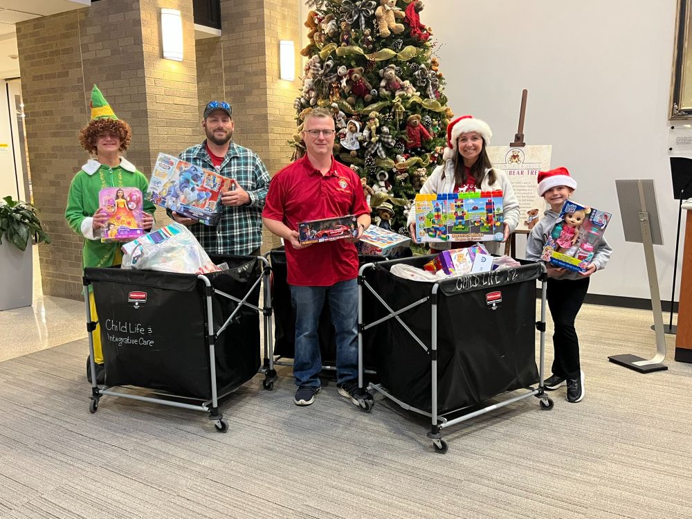The toy drop-off at Cincinnati Children's