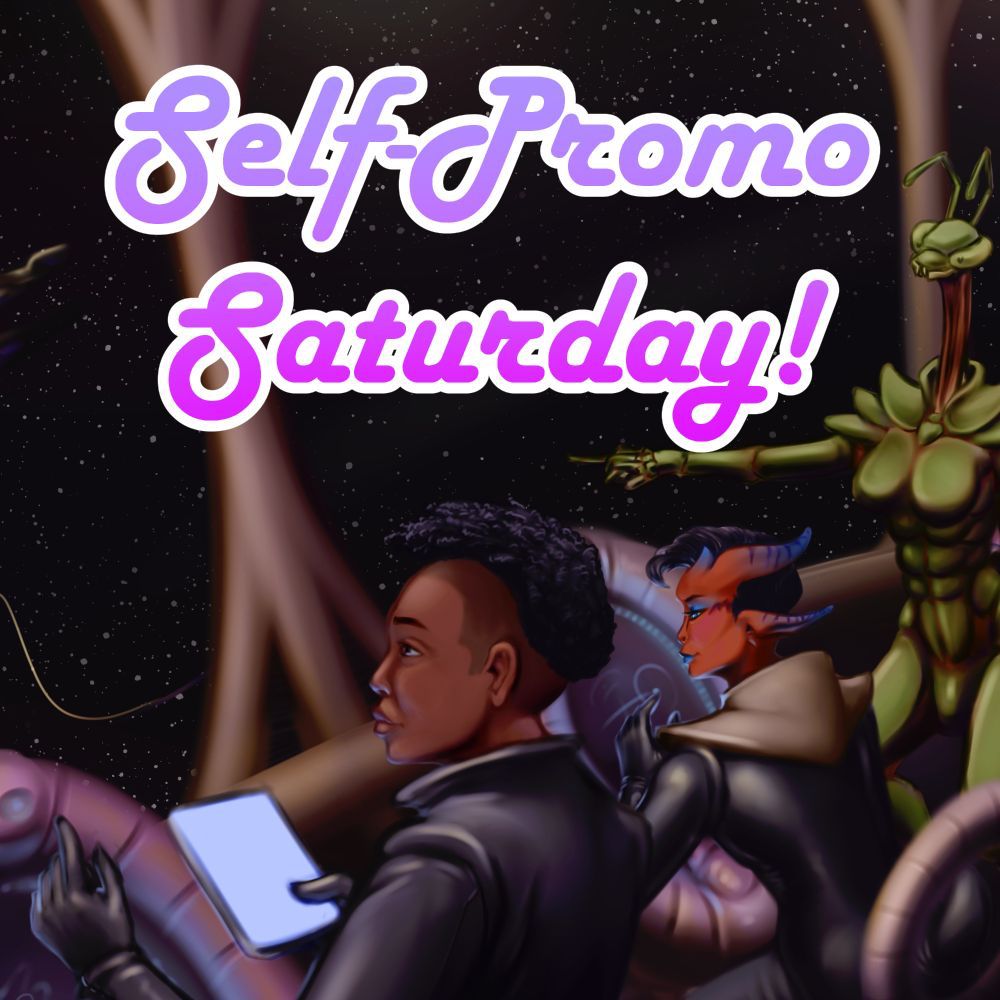 Cover of “ChangedStars” with the words “Self Promo Saturday!” Superimposed