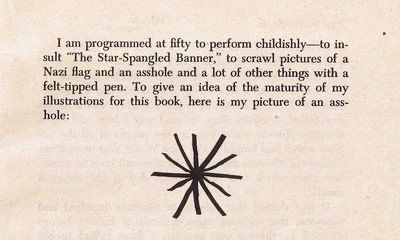 Kurt Vonnegut illustration