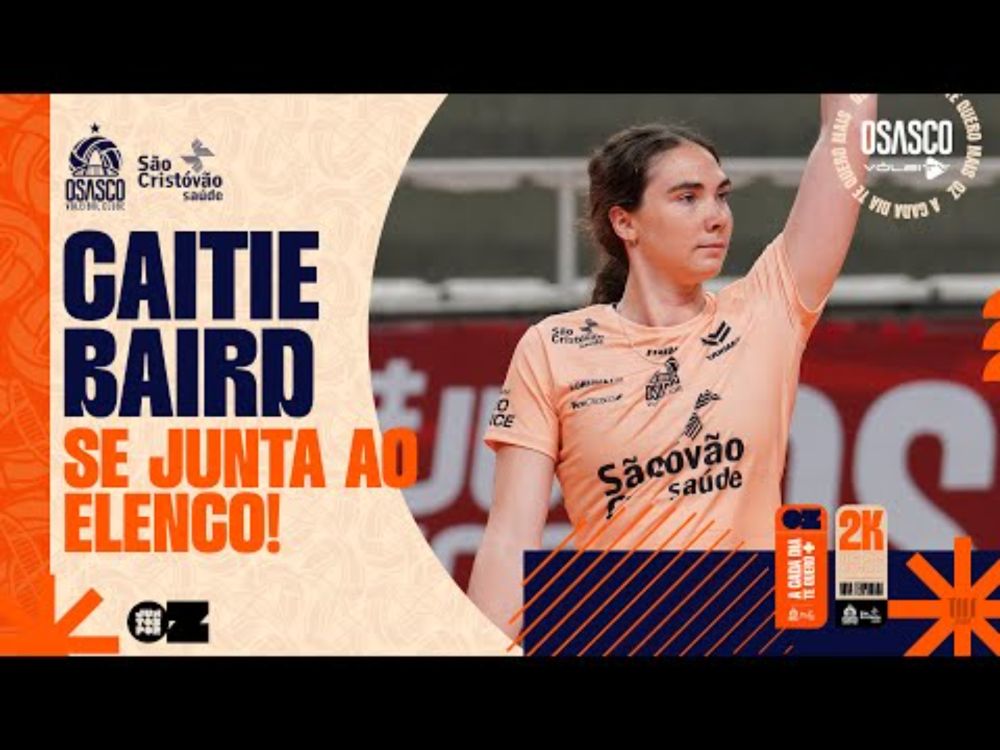 CONFIRA OS BASTIDORES DA CHEGADA DA AMERICANA CAITIE BAIRD AO LIBERATTI!