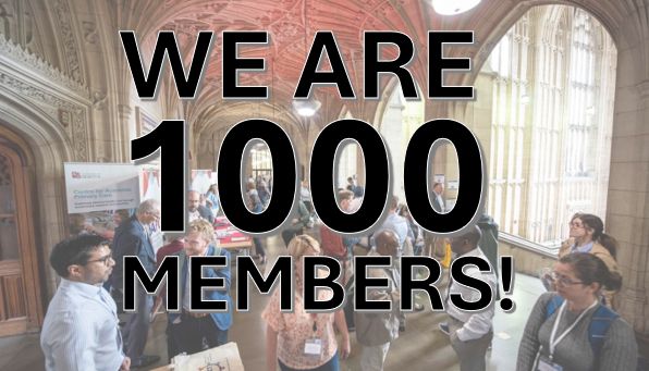 We are 1000 members!