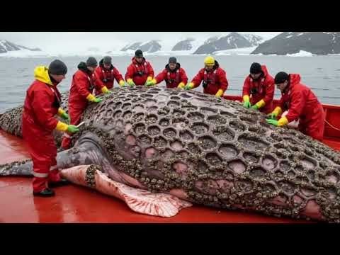 A miraculous healing mission: Rescuing a gravely ill whale and giving it a second chance at life.