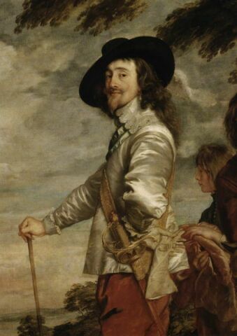 Portrait de Charles 1er, roi d'Angleterre (1600-1649)