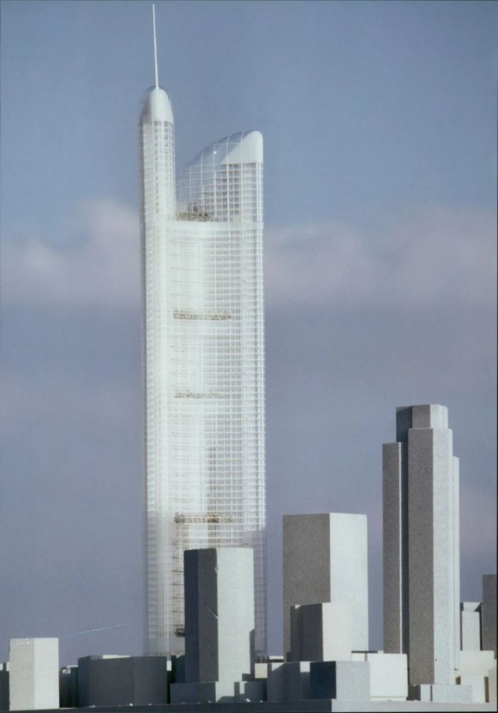 London’s Millennium Tower concept as a model