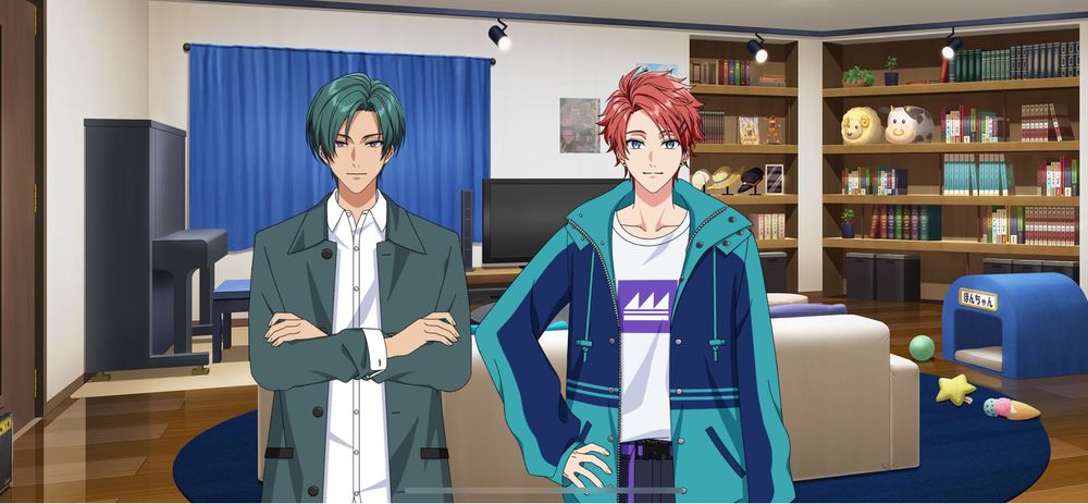 桔梗凛生くんと的場航海くん